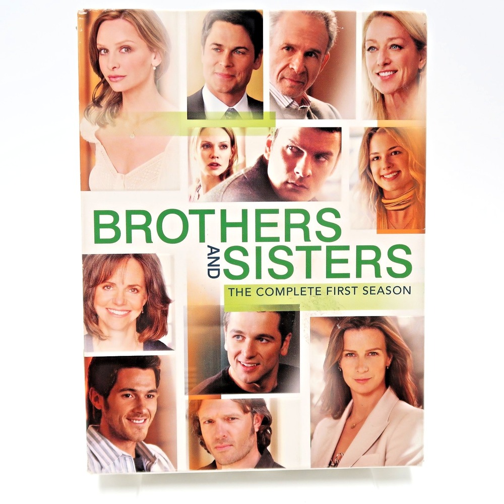 Brothers and Sisters Season 1 DVD 2007 Calista Flockhart Sally Field ABC Drama